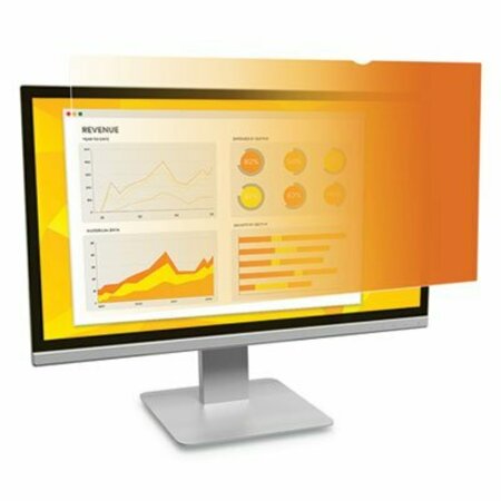 3M GOLD FRAMELESS PRIVACY FILTER FOR 21.5in WIDESCREEN MONITOR, 16:9 ASPECT RATIO GF215W9B